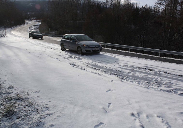 La nieve mantiene en aviso este domingo a cinco provincias de Castilla y León